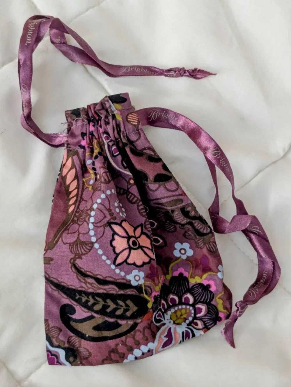 Brighton purple paisley